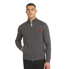 Свитер Chicago Bears J. Palmer Charcoal All-Season Full-Zip Свитер Chicago Bears J. Palmer Charcoal All-Season Full-Zip