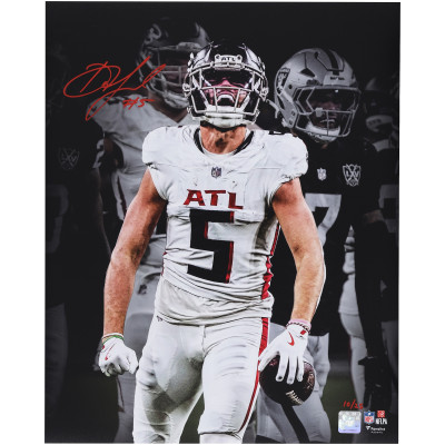 Фото с автографом Drake London Atlanta Falcons Fanatics Authentic 16 x 20 Unleashed Spotlight - Limited Edition of 25