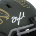 Drake London Atlanta Falcons Autographed Fanatics Authentic Riddell 2025 Salute To Service Speed Mini Helmet