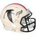 Drake London Atlanta Falcons Autographed Fanatics Authentic Riddell Retro Speed Mini Helmet