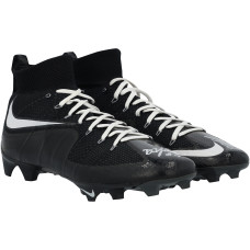 Drake London Atlanta Falcons Autographed Fanatics Authentic Game-Used Black Nike Cleats from the 2025-26 NFL Season - NF70452937-38 Drake London Atlanta Falcons Autographed Fanatics Authentic Game-Used Black Nike Cleats from the 2025-26 NFL Season - NF70452937-38