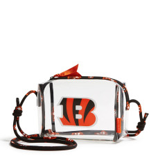 Cincinnati Bengals Vera Bradley Clear Crossbody Cincinnati Bengals Vera Bradley Clear Crossbody