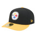 Бейсболка Pittsburgh Steelers New Era Black/Gold Pixel Curved 59FIFTY