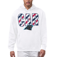 Толстовка Carolina Panthers Starter White Stars & Stripes Graphic Толстовка Carolina Panthers Starter White Stars & Stripes Graphic