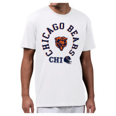 Футболка Chicago Bears Starter White All-Around Fan Graphic