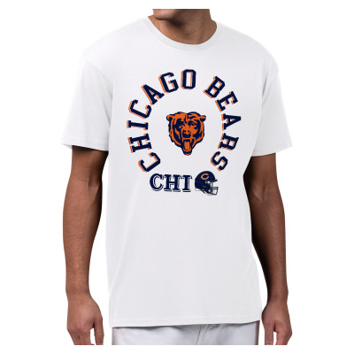 Футболка Chicago Bears Starter White All-Around Fan Graphic