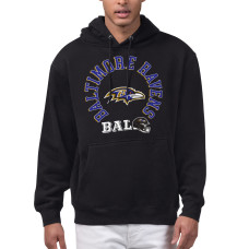 Толстовка Baltimore Ravens Starter Black All-Around Fan Graphic Толстовка Baltimore Ravens Starter Black All-Around Fan Graphic