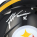 James Harrison Pittsburgh Steelers Autographed Fanatics Authentic Riddell Speed Authentic Helmet with 2008 DPOY' Inscription
