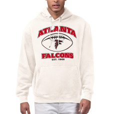 Толстовка Atlanta Falcons Starter Cream Kickoff Fleece Толстовка Atlanta Falcons Starter Cream Kickoff Fleece