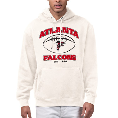 Толстовка Atlanta Falcons Starter Cream Kickoff Fleece