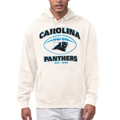 Толстовка Carolina Panthers Starter Cream Kickoff Fleece