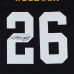 Джерси с автографом Rod Woodson Pittsburgh Steelers Fanatics Authentic Black Mitchell & Ness Authentic
