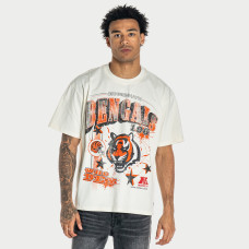Футболка Unisex Cincinnati Bengals The Wild Collective Cream Oversized Graphic Streetwear