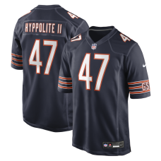 Джерси Chicago Bears Ruben Hyppolite II Nike Navy Team Game Джерси Chicago Bears Ruben Hyppolite II Nike Navy Team Game