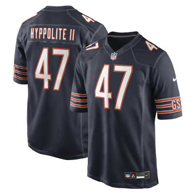 Джерси Chicago Bears Ruben Hyppolite II Nike Navy Team Game