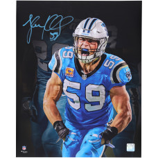 Фото с автографом Luke Kuechly Carolina Panthers Fanatics Authentic 16 x 20 Celebration Scream Spotlight Фото с автографом Luke Kuechly Carolina Panthers Fanatics Authentic 16 x 20 Celebration Scream Spotlight