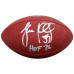 Luke Kuechly Carolina Panthers Autographed Fanatics Authentic Duke Full Color Football with 'HOF 26 Inscription