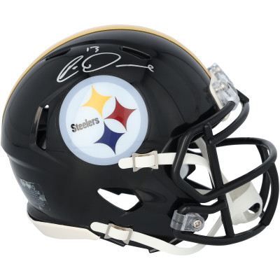Rico Dowdle Pittsburgh Steelers Autographed Fanatics Authentic Riddell Speed Mini Helmet