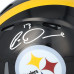 Rico Dowdle Pittsburgh Steelers Autographed Fanatics Authentic Riddell Speed Mini Helmet