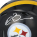 Rico Dowdle Pittsburgh Steelers Autographed Fanatics Authentic Riddell OVO Speed Mini Helmet