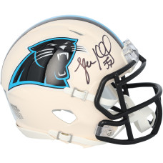 Luke Kuechly Carolina Panthers Autographed Fanatics Authentic Riddell Retro Speed Mini Helmet Luke Kuechly Carolina Panthers Autographed Fanatics Authentic Riddell Retro Speed Mini Helmet
