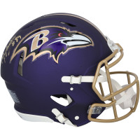 Mark Andrews Baltimore Ravens Autographed Fanatics Authentic Riddell 2026 Purple Alternate Speed Authentic Helmet