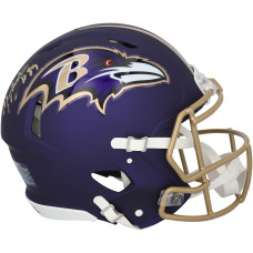 Mark Andrews Baltimore Ravens Autographed Fanatics Authentic Riddell 2026 Purple Alternate Speed Authentic Helmet Mark Andrews Baltimore Ravens Autographed Fanatics Authentic Riddell 2026 Purple Alternate Speed Authentic Helmet