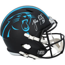 Luke Kuechly Carolina Panthers Autographed Fanatics Authentic Riddell 2022 Alternate Speed Replica Helmet Luke Kuechly Carolina Panthers Autographed Fanatics Authentic Riddell 2022 Alternate Speed Replica Helmet