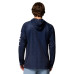 Футболка Dallas Cowboys Columbia PFG Navy Terminal Tackle Gradient Omni-Wick Raglan Long Sleeve Hoodie