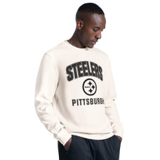 Свитшот Pittsburgh Steelers MSX by Michael Strahan Cream Finish Line