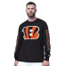 Футболка Cincinnati Bengals Starter Black Clutch Hit II Long-Sleeve Футболка Cincinnati Bengals Starter Black Clutch Hit II Long-Sleeve