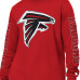 Футболка Atlanta Falcons Starter Red Clutch Hit II Long-Sleeve