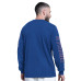 Футболка Buffalo Bills Starter Royal Clutch Hit II Vintage Logo Long-Sleeve