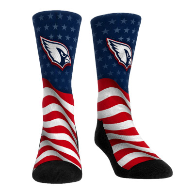 Носки Unisex Arizona Cardinals Rock Em Patriotic Flag Crew