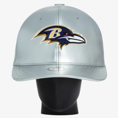 Бейсболка Unisex Baltimore Ravens Noggin Boss Silver Big