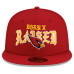 Бейсболка Arizona Cardinals New Era x Born x Raised 59FIFTY - Cardinal
