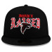 Бейсболка Atlanta Falcons New Era x Born x Raised 59FIFTY - Black