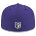 Бейсболка Baltimore Ravens New Era x Born x Raised 59FIFTY - Dark Purple