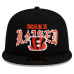Бейсболка Cincinnati Bengals New Era x Born x Raised 59FIFTY - Black