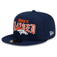 Бейсболка Denver Broncos New Era x Born x Raised 59FIFTY - Navy