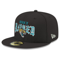 Бейсболка Jacksonville Jaguars New Era x Born x Raised 59FIFTY - Black