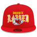 Бейсболка Kansas City Chiefs New Era x Born x Raised 59FIFTY - Red