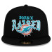 Бейсболка Miami Dolphins New Era x Born x Raised 59FIFTY - Black