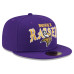 Бейсболка Minnesota Vikings New Era x Born x Raised 59FIFTY - Purple
