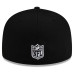Бейсболка New Orleans Saints New Era x Born x Raised 59FIFTY - Black