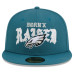 Бейсболка Philadelphia Eagles New Era x Born x Raised 59FIFTY - Midnight Green