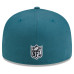 Бейсболка Philadelphia Eagles New Era x Born x Raised 59FIFTY - Midnight Green