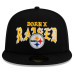Бейсболка Pittsburgh Steelers New Era x Born x Raised 59FIFTY - Black