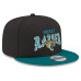 Бейсболка Jacksonville Jaguars New Era x Born x Raised 9FIFTY - Black/Teal