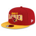 Бейсболка Arizona Cardinals New Era x Born x Raised 9FIFTY - Cardinal/Yellow